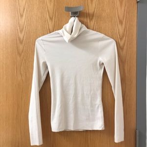 White turtleneck